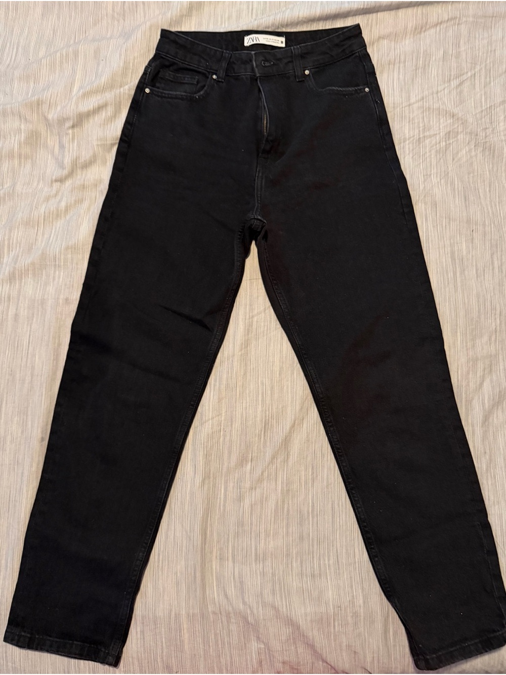 Zara Men Black Slim Straight Jeans
